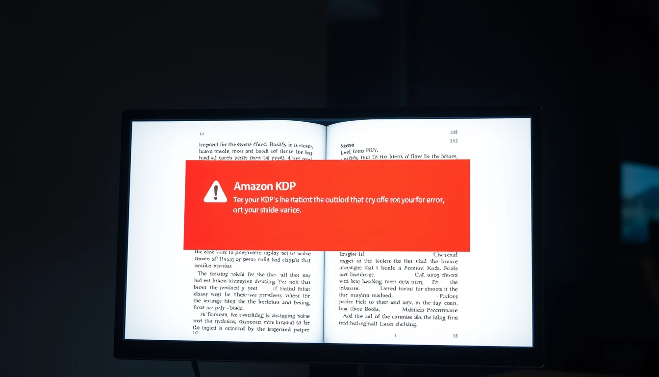 Fix Text Outside Margin Amazon KDP Error Guide